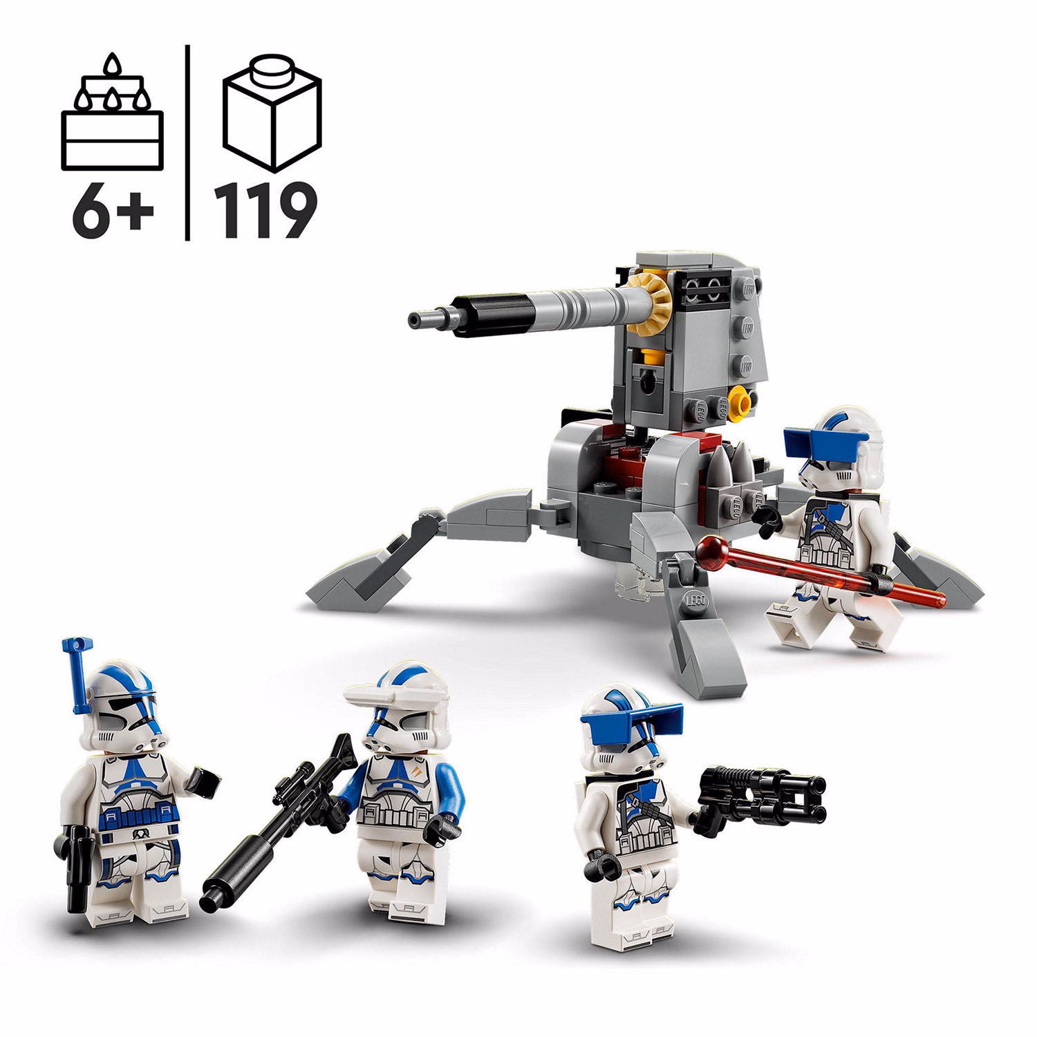 501st Clone Troopers Battle Pack