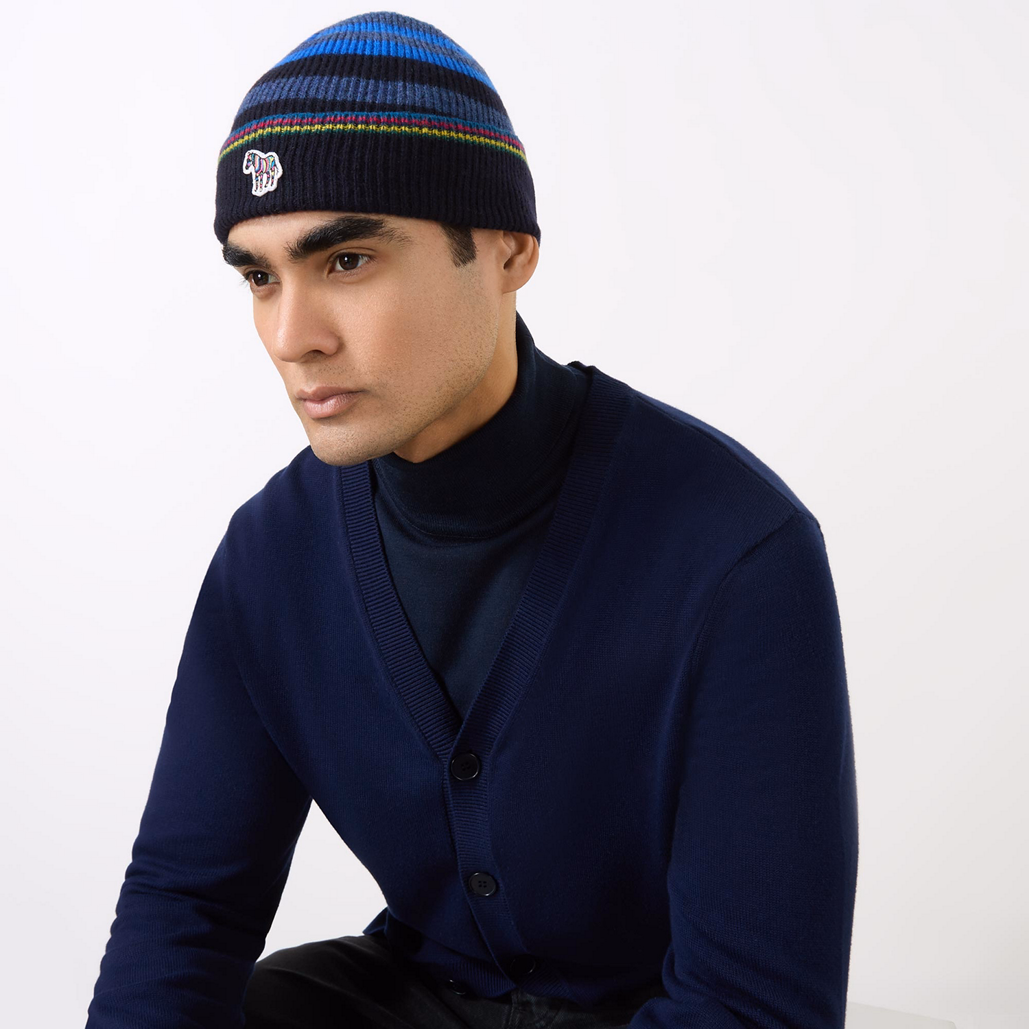 Striped Zebra Beanie Hat