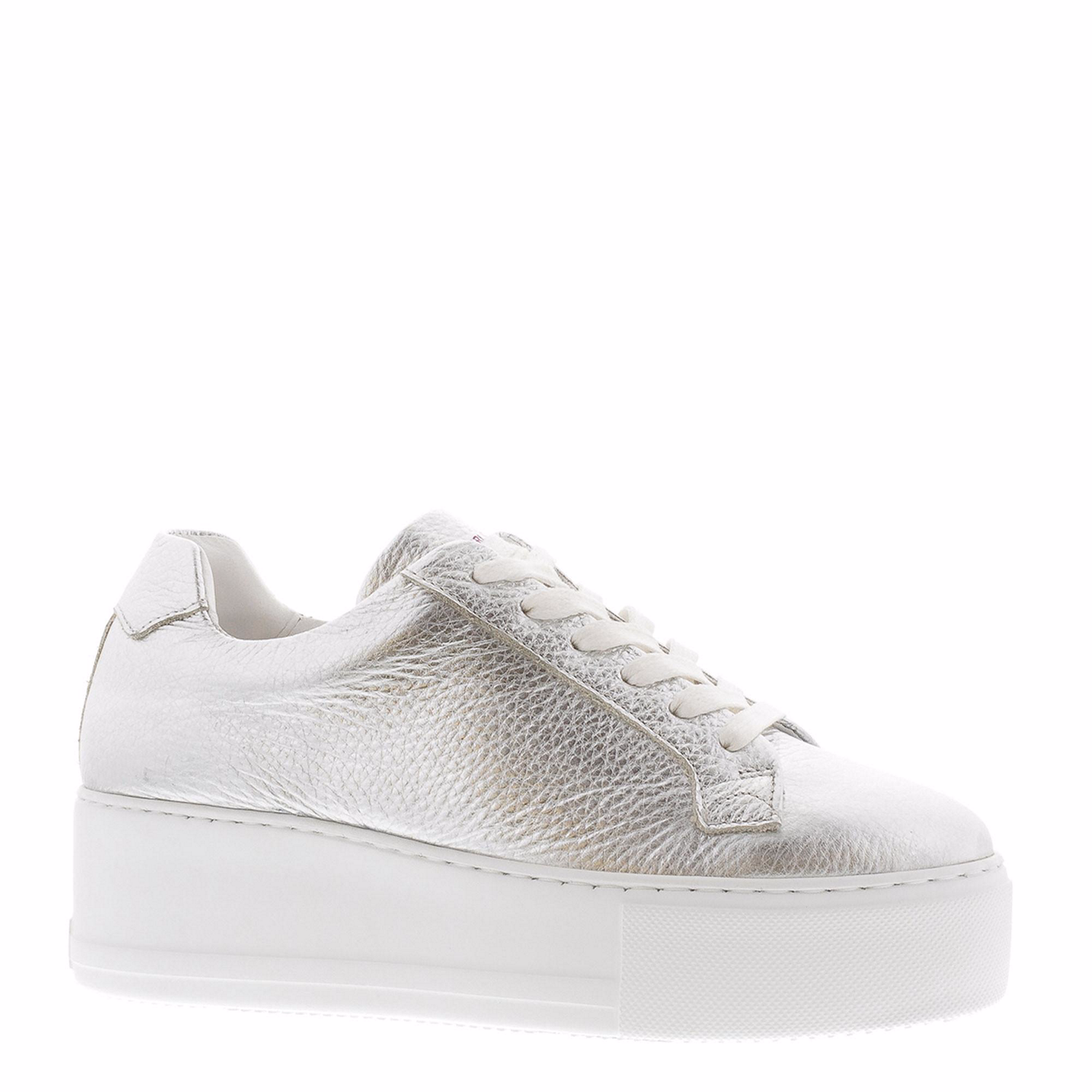 Padova Leather Platform Trainers