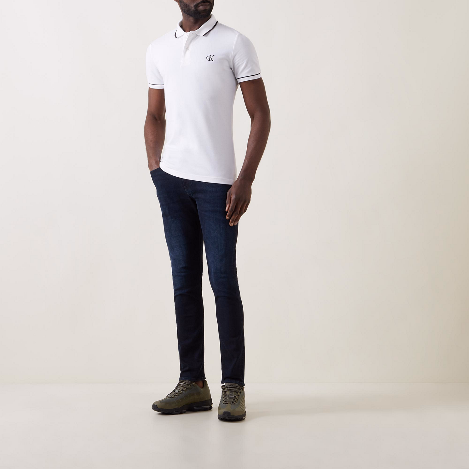 Mid Rise Skinny Leg Jeans