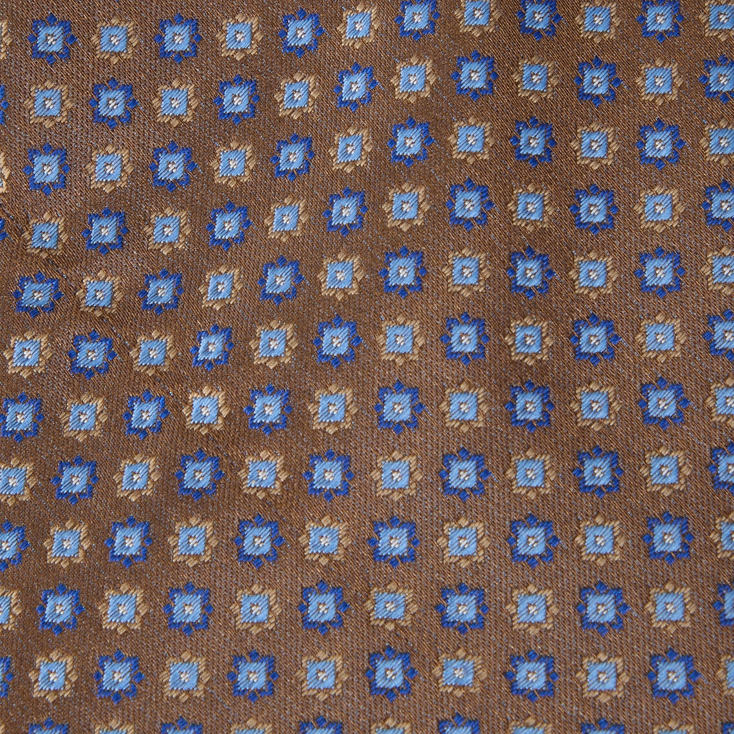 Geometric Floral Tie & Pocket Square Set