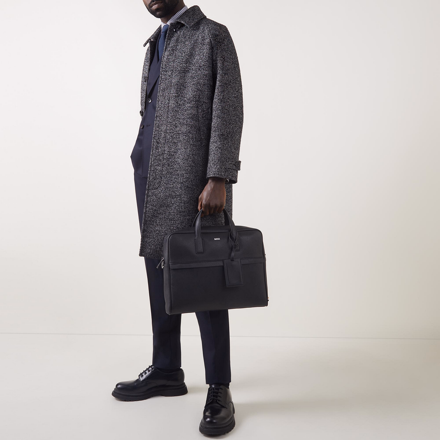 Zair Leather Briefcase