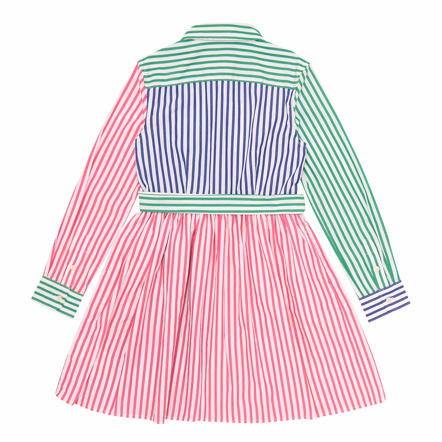 Striped Shirt Dress 7-14 Years