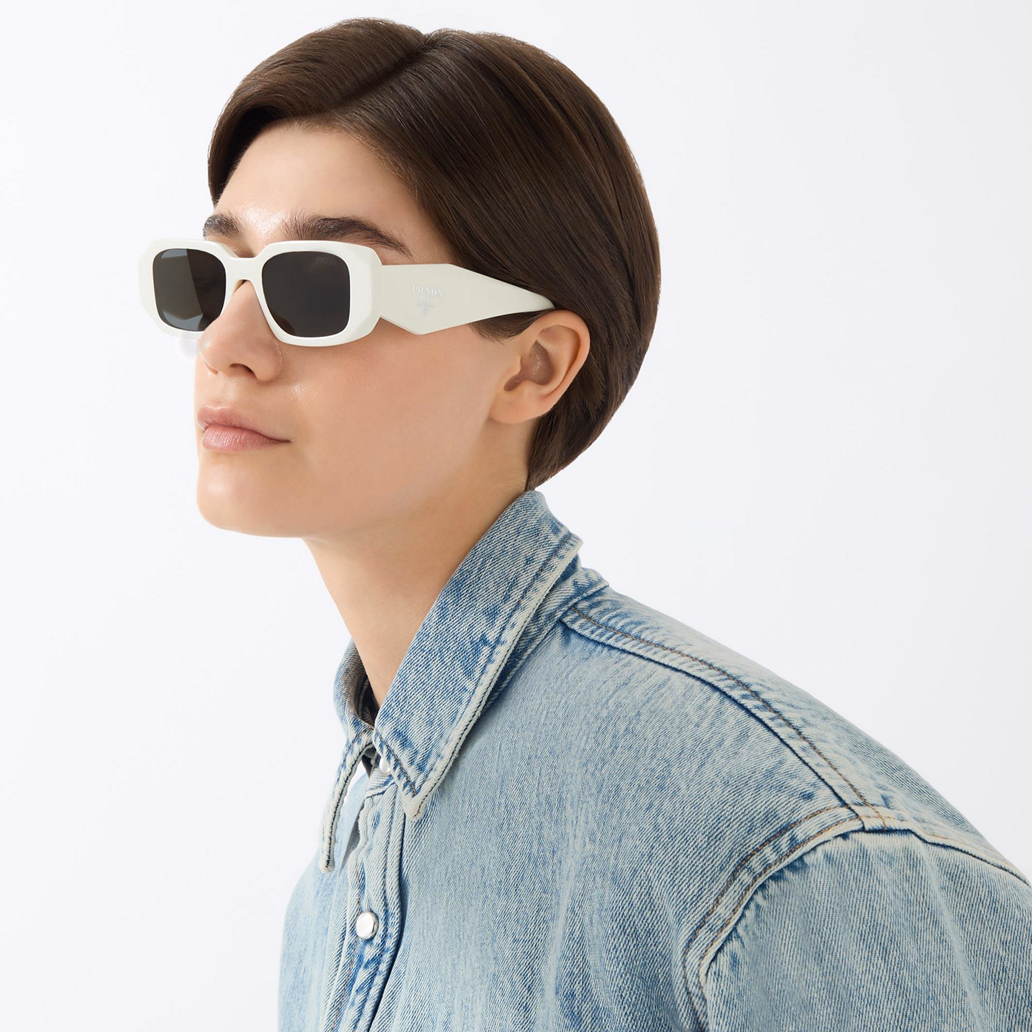 0PR 17WS Rectangle Sunglasses