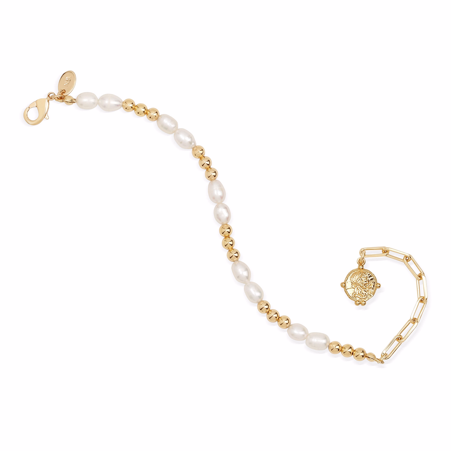 Sappho Seed Pearl Beaded Bracelet