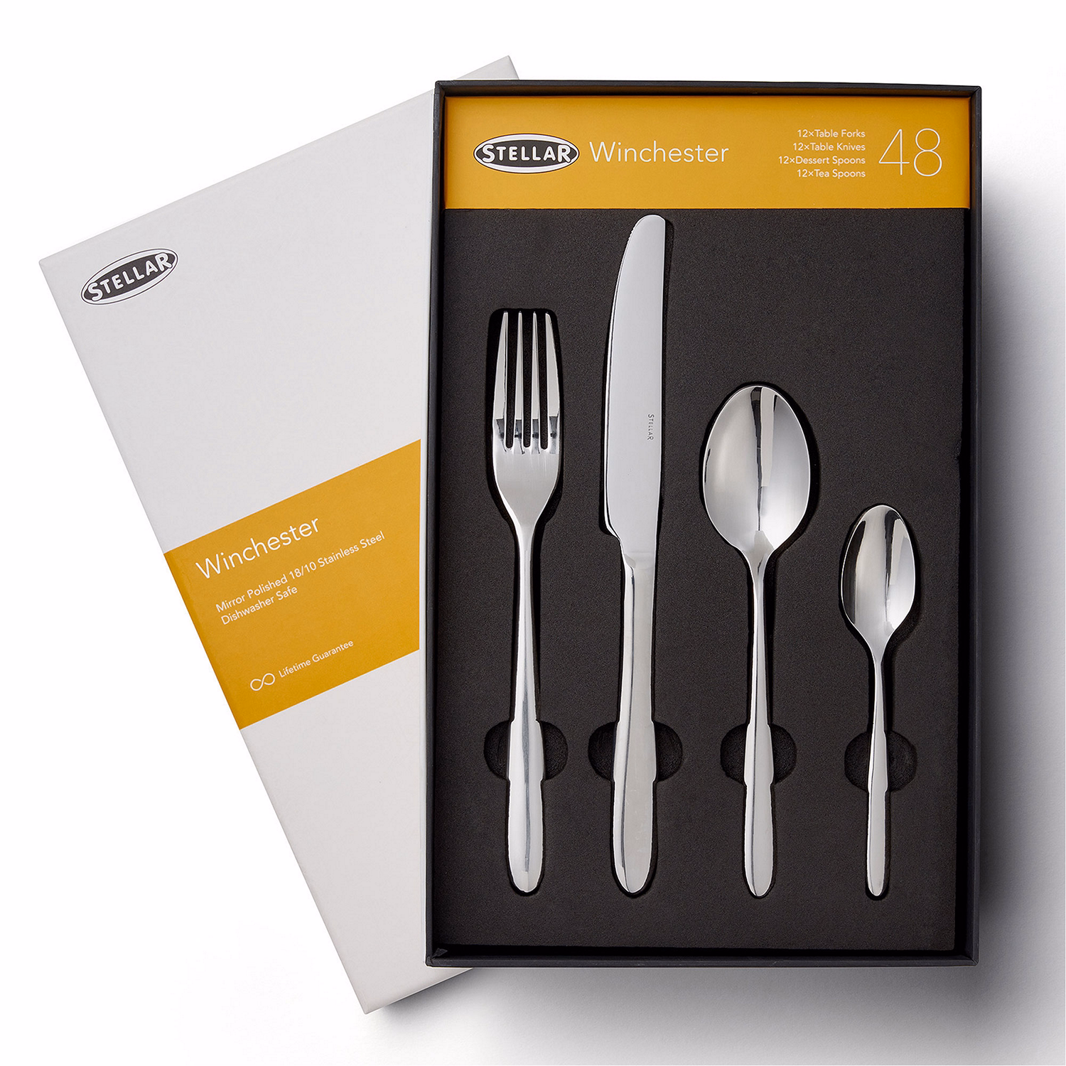 Winchester 48-Piece Cutlery Set