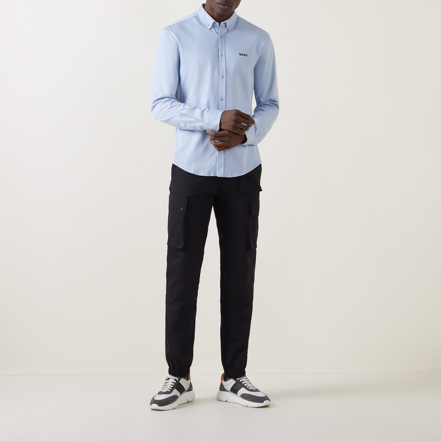 Biado Logo Regular Fit Casual Shirt