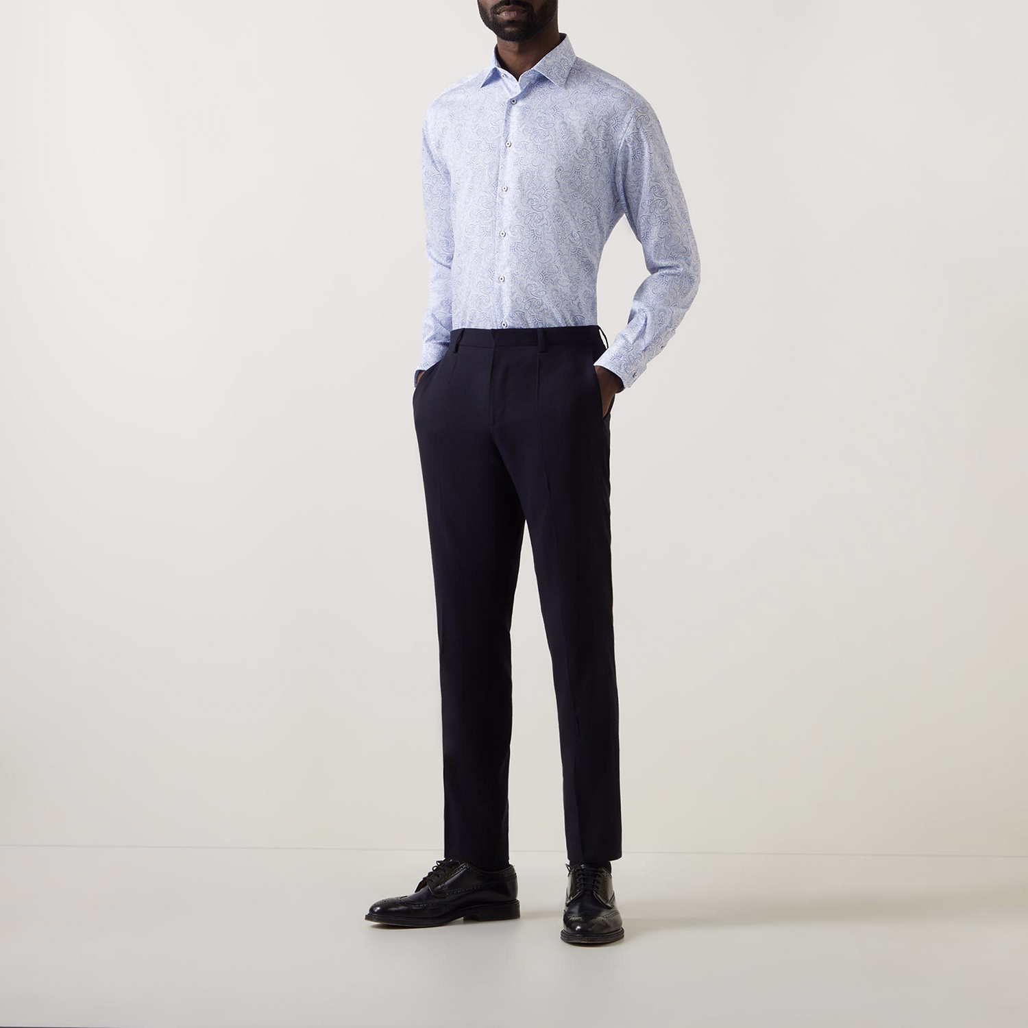 Paisley Single Cuff Shirt