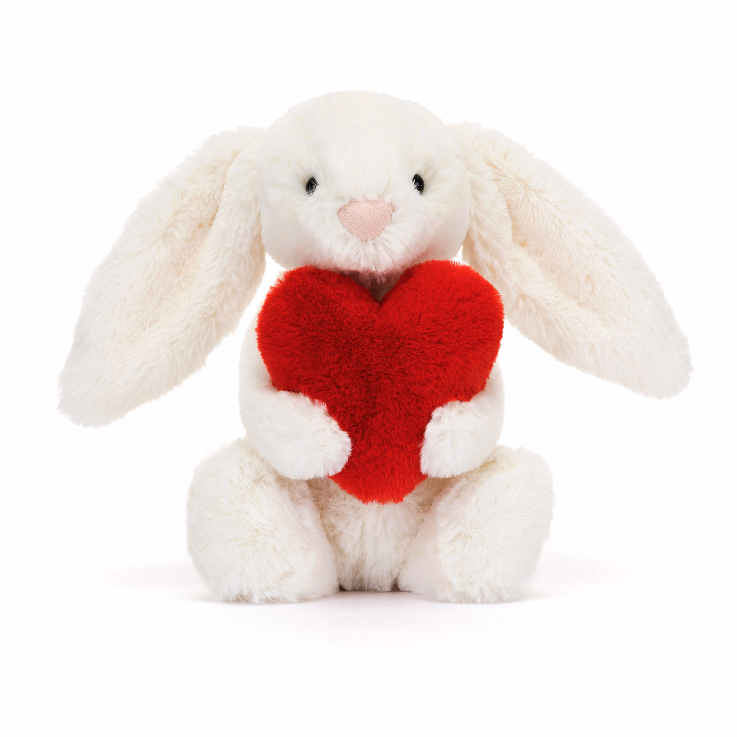 Bashful Red Love Heart Bunny 18cm