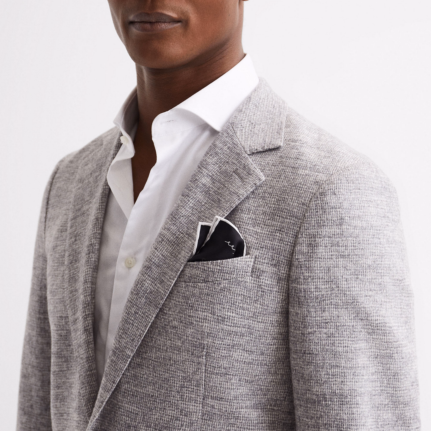 Ceremony Plain Silk Pocket