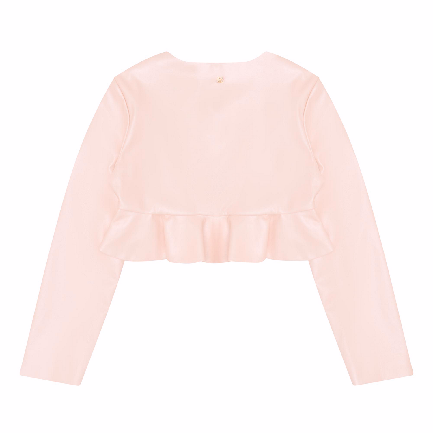 Ruffle-Detail Cardigan