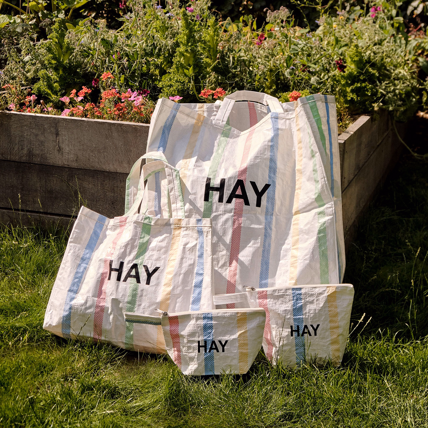 Candy Stripe Bag Medium Multi