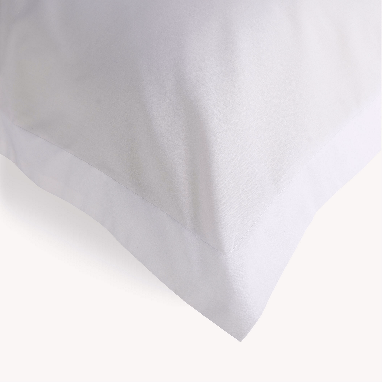 200 Thread Count Egyptian Cotton Oxford Pillowcase Pair White