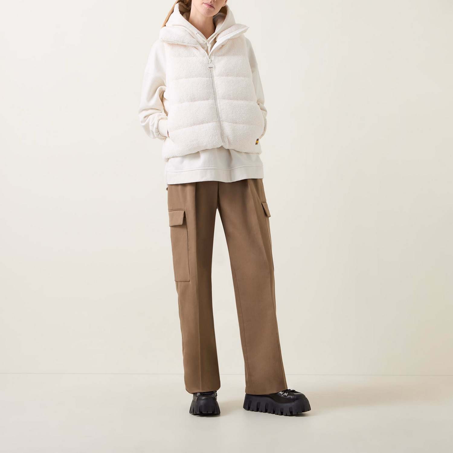 Maguire Cropped Gilet