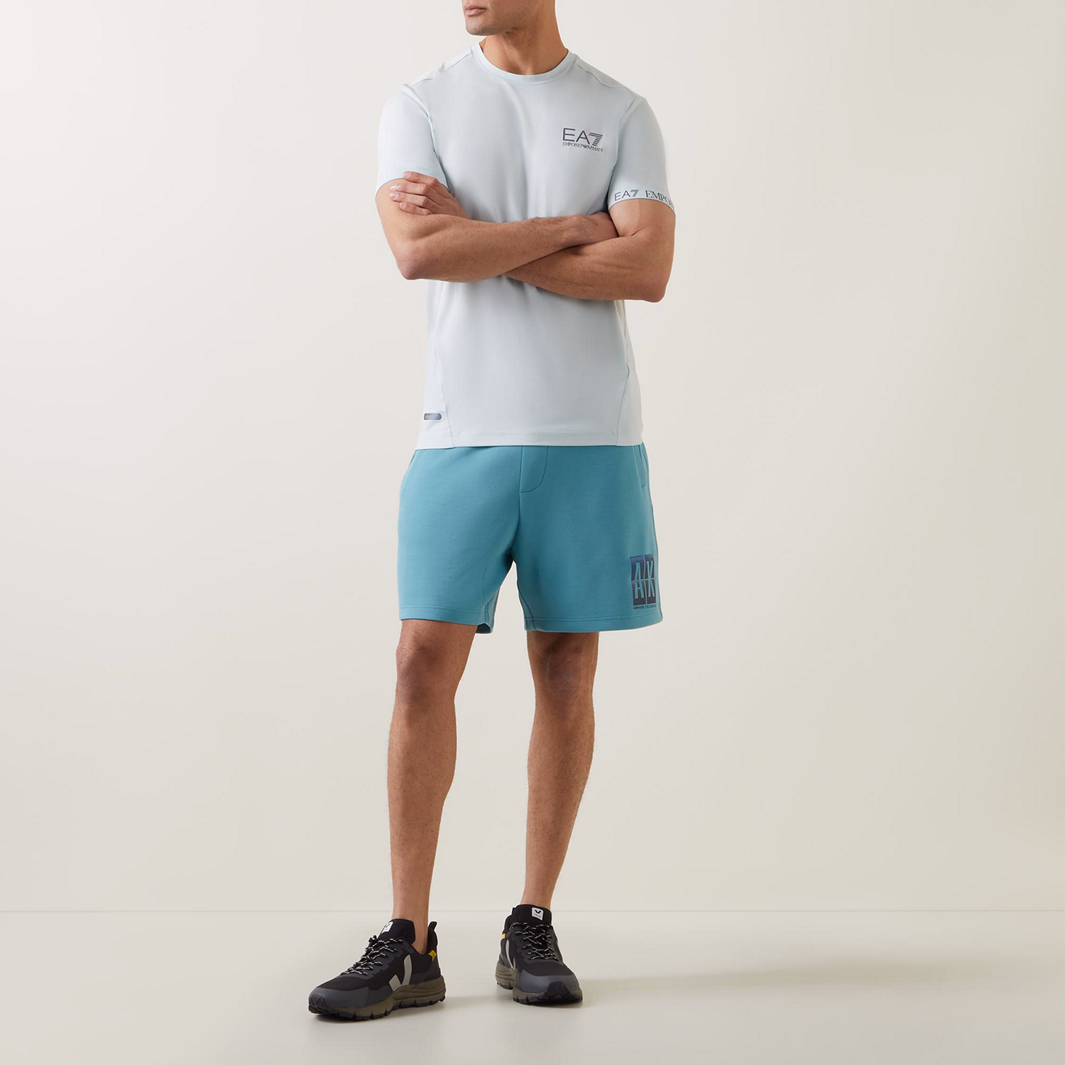 Square Badge Logo Shorts