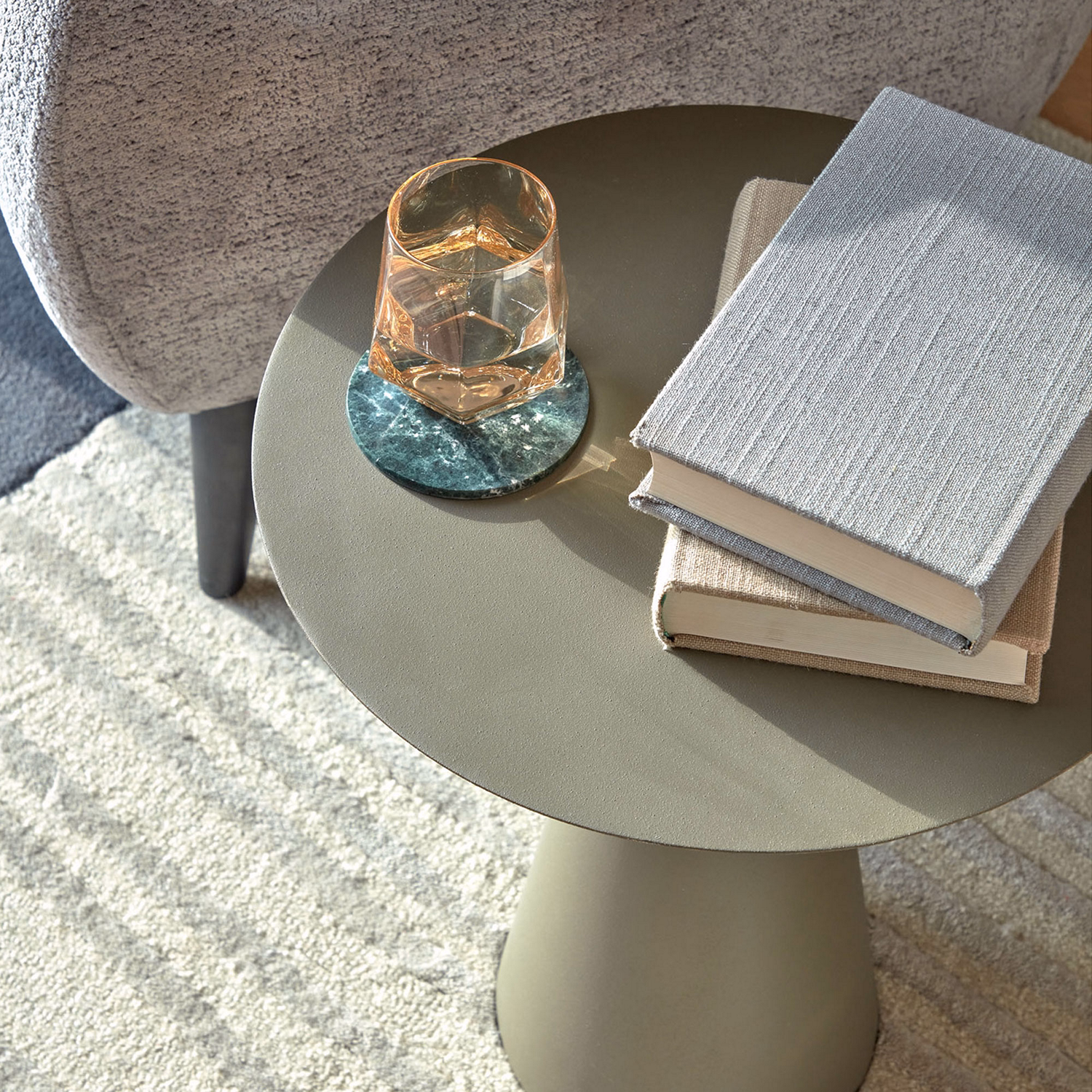 Shirel Side Table ?40cm Green