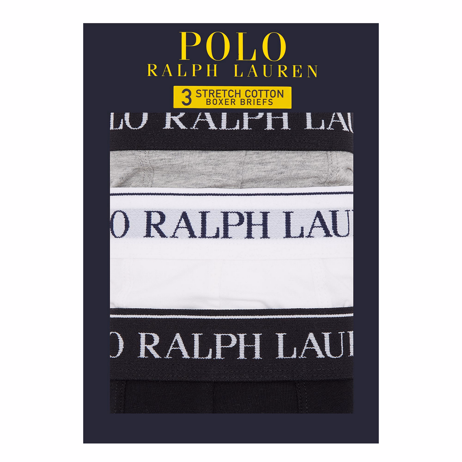 Three-Pack Logo Boxers