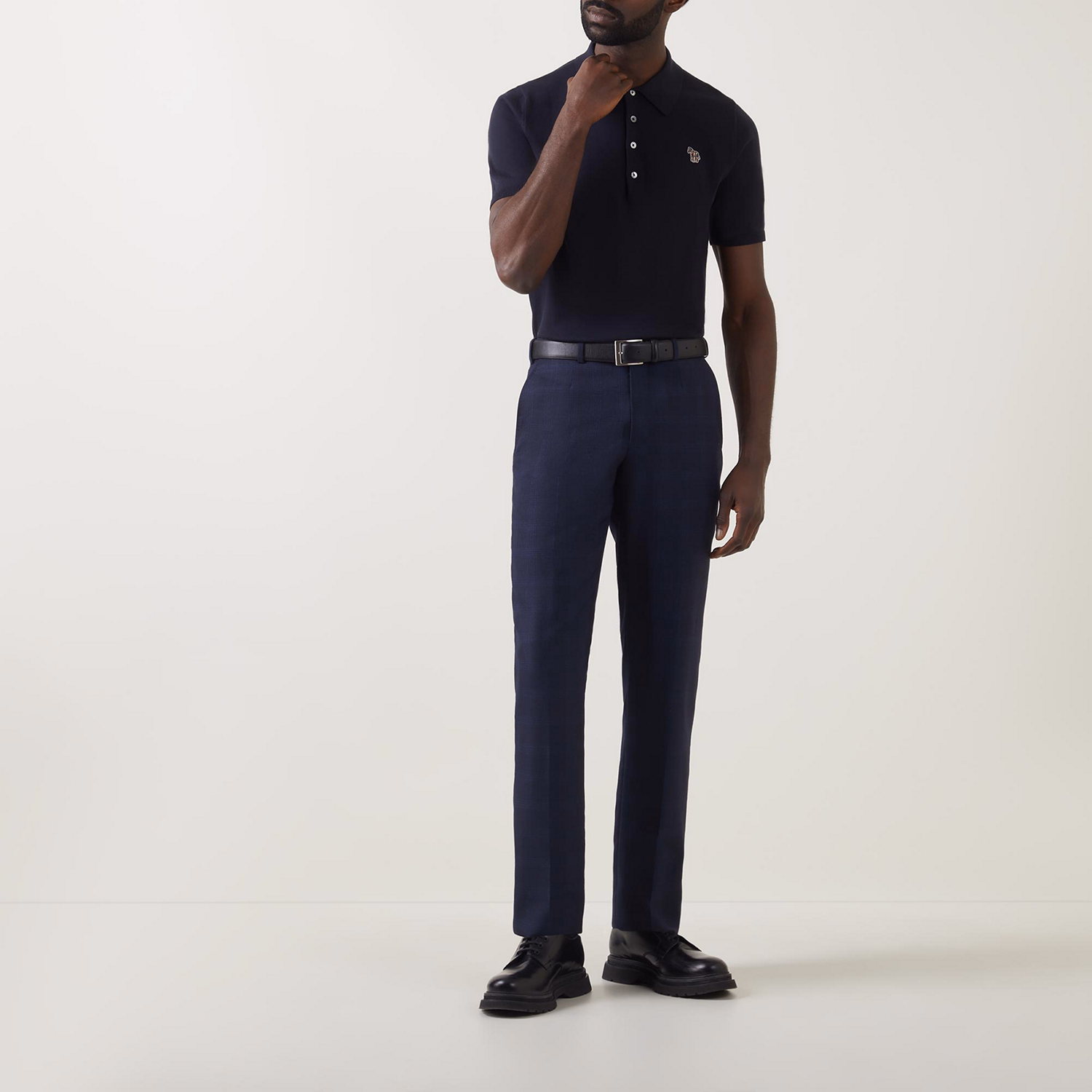 Zebra Badge Logo Polo Shirt