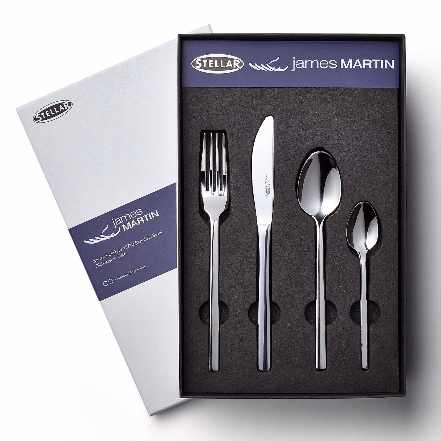 James Martin 32-Piece Cutlery Set