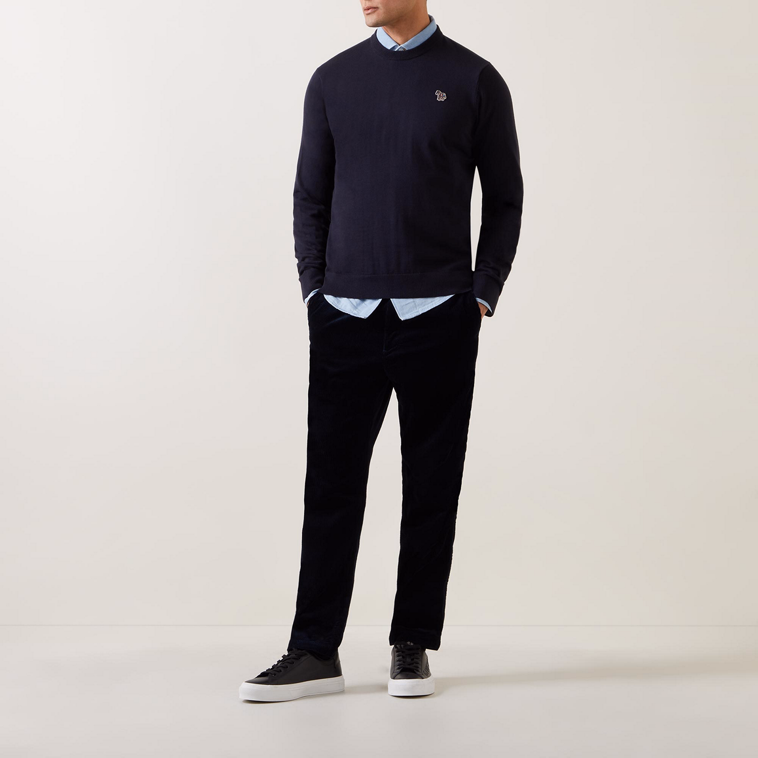 Zebra Badge Logo Sweater