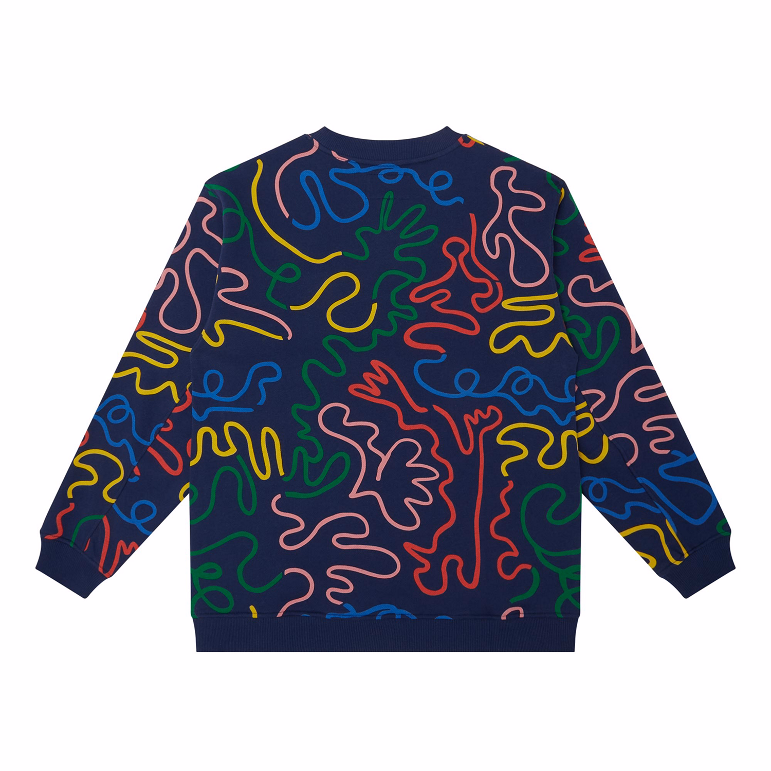 A Squiggle Crew Neck Sweatshirt