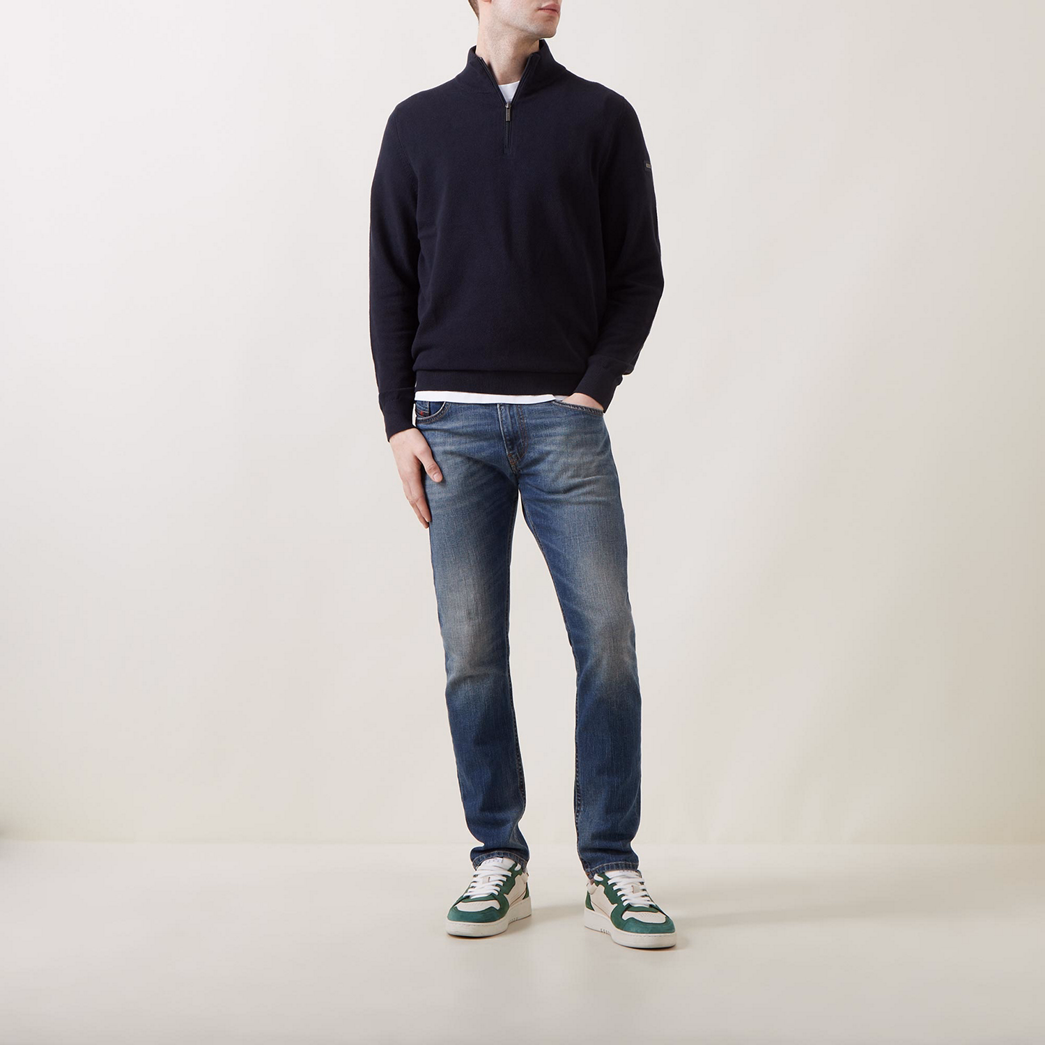 Troyer Half-Zip Sweatshirt