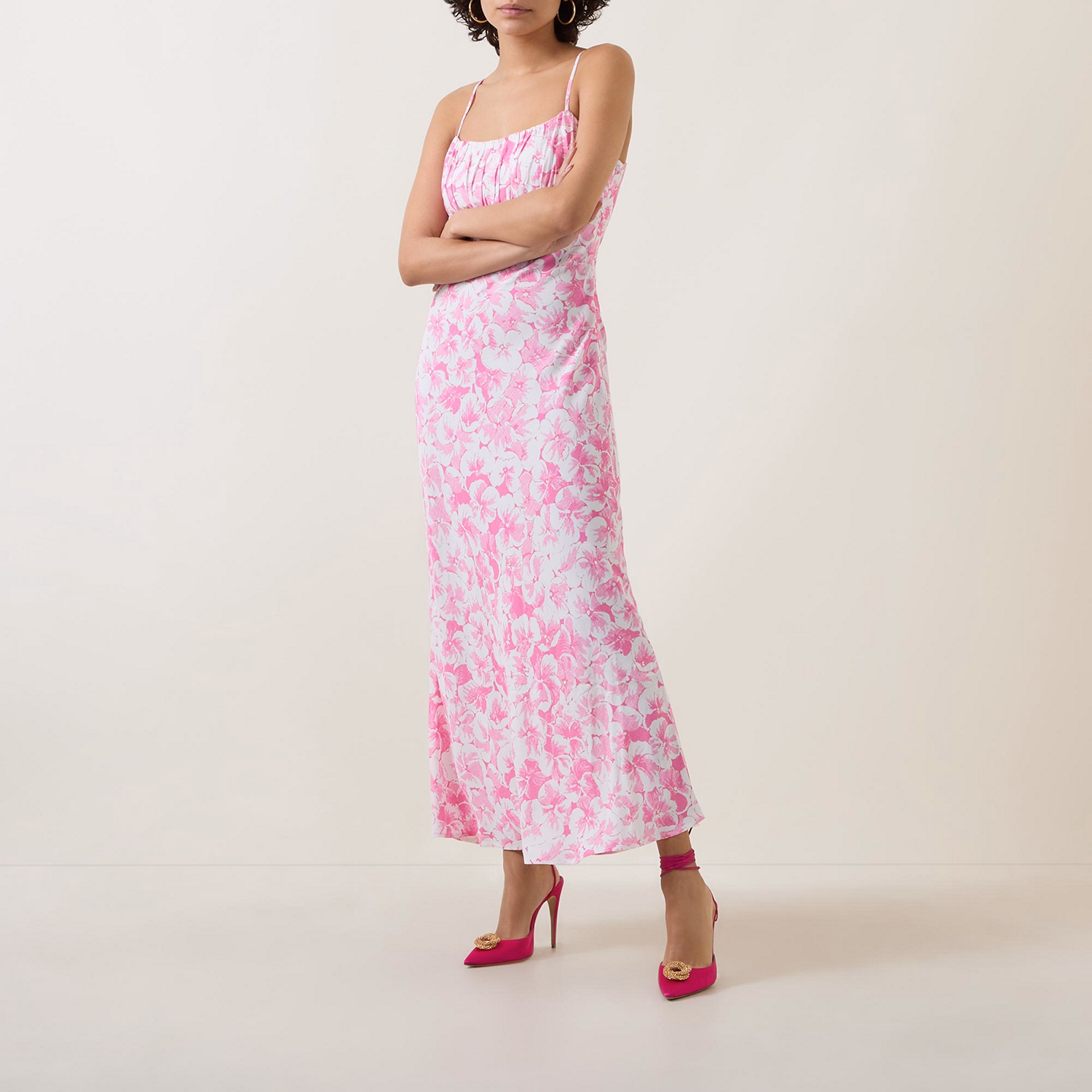 Velma Pansy Floral Dress