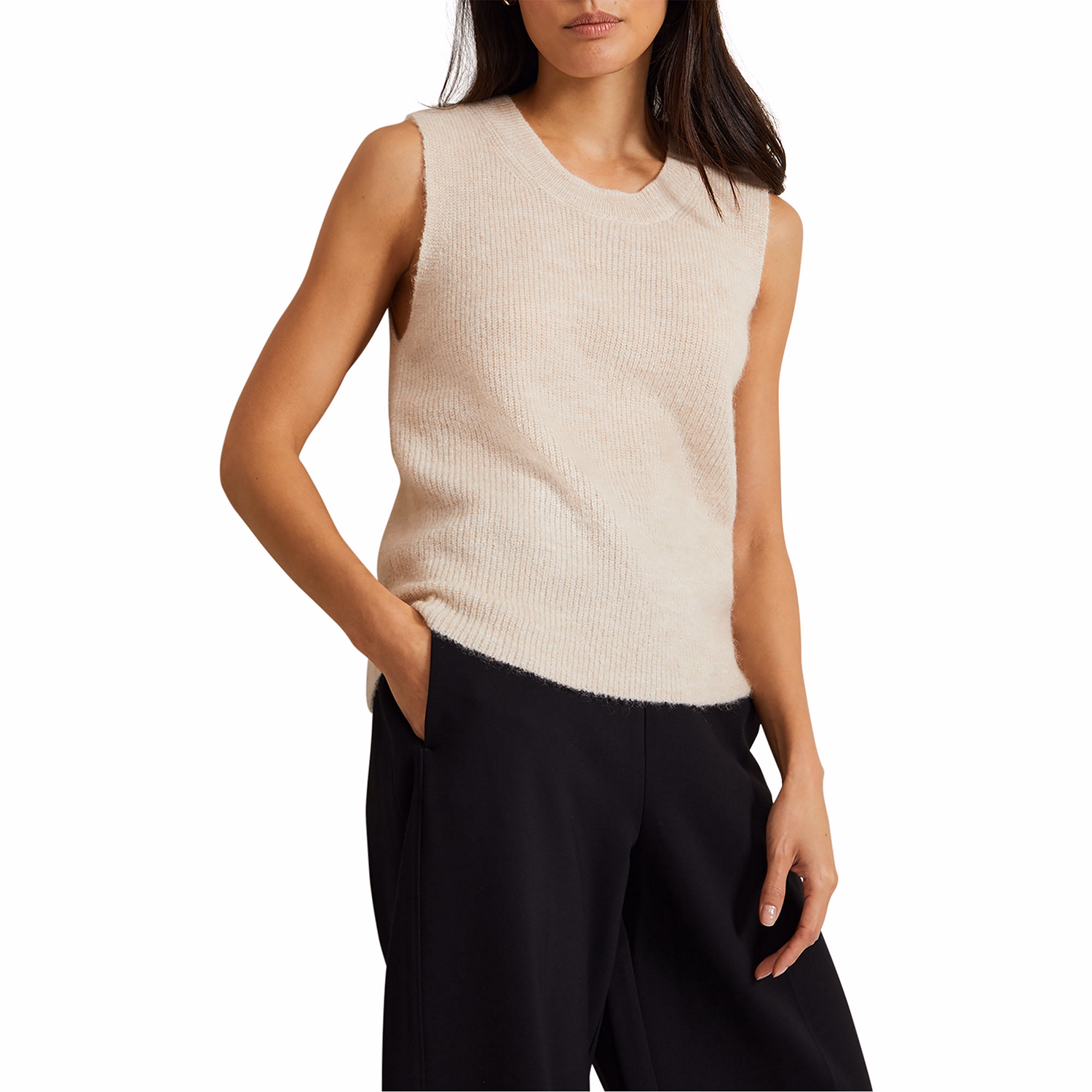 Daniella Sleeveless Knitted Vest