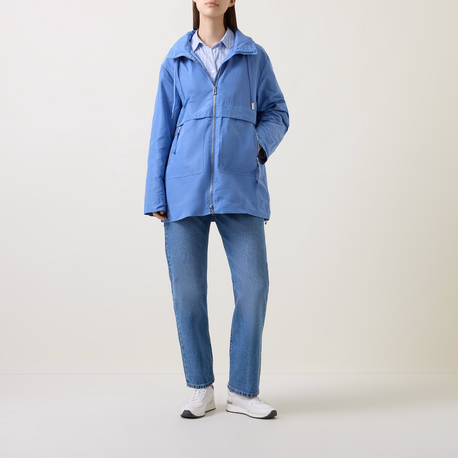 Lightweight Zip-Through Raincoat