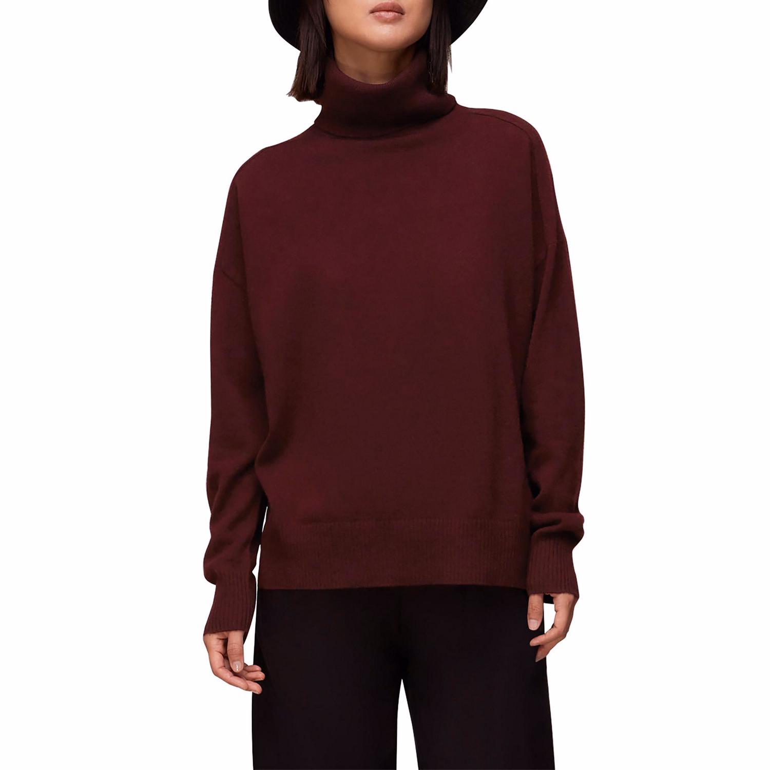 Cashmere Roll Neck Sweater