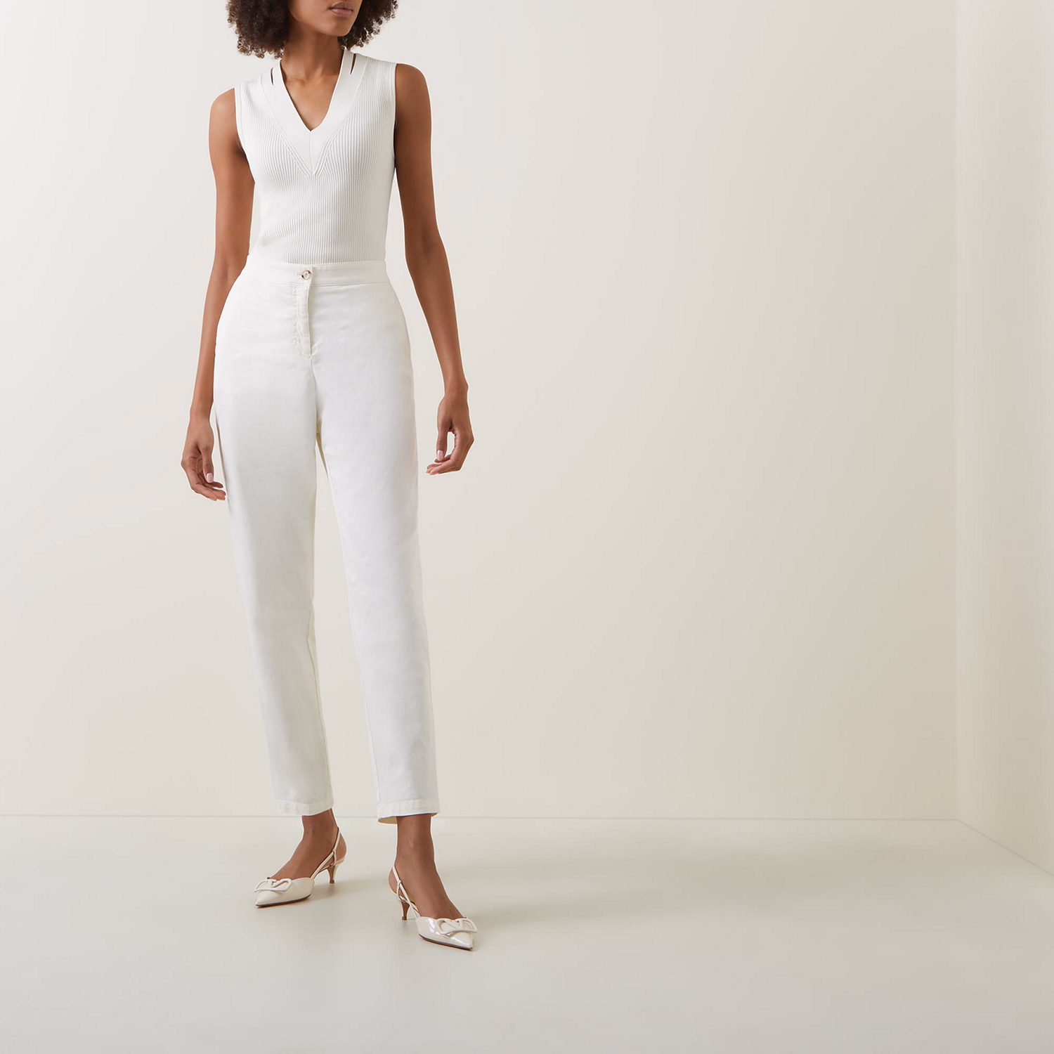 Failty Ribbed-Knit Tank Top