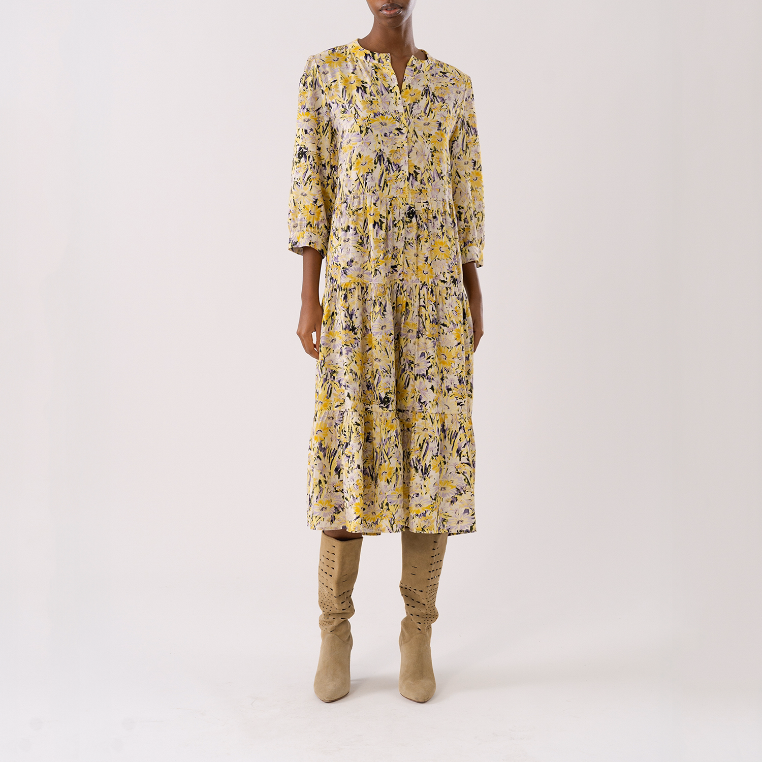 Olivia Printed Dress