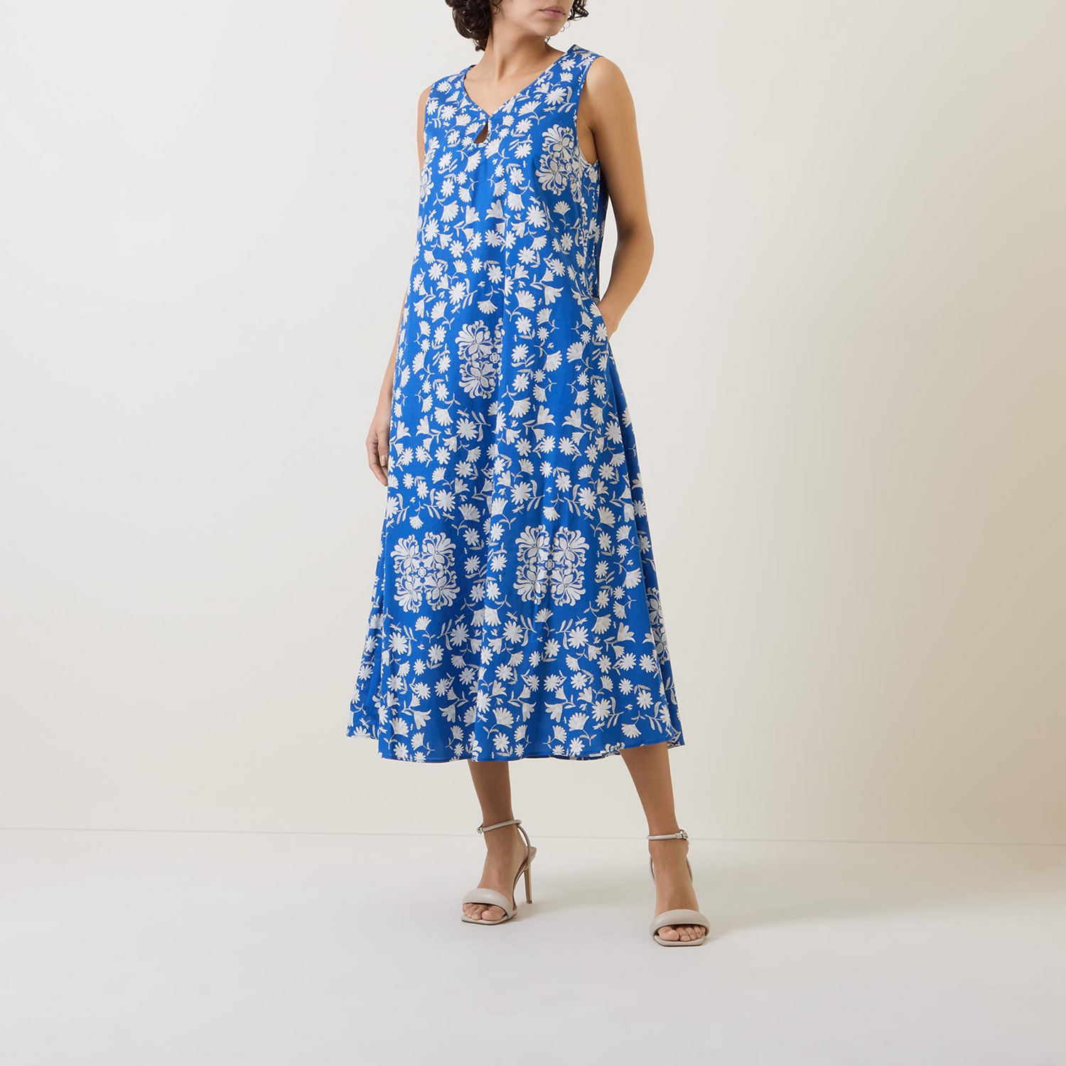 Floral Keyhole Dress