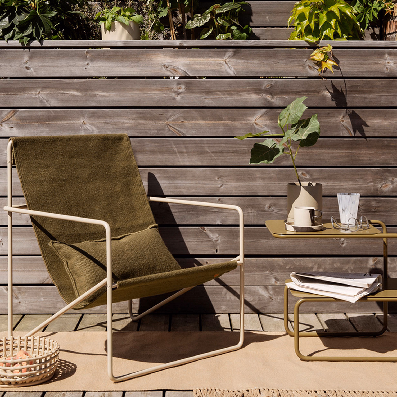 Desert Cushion Olive