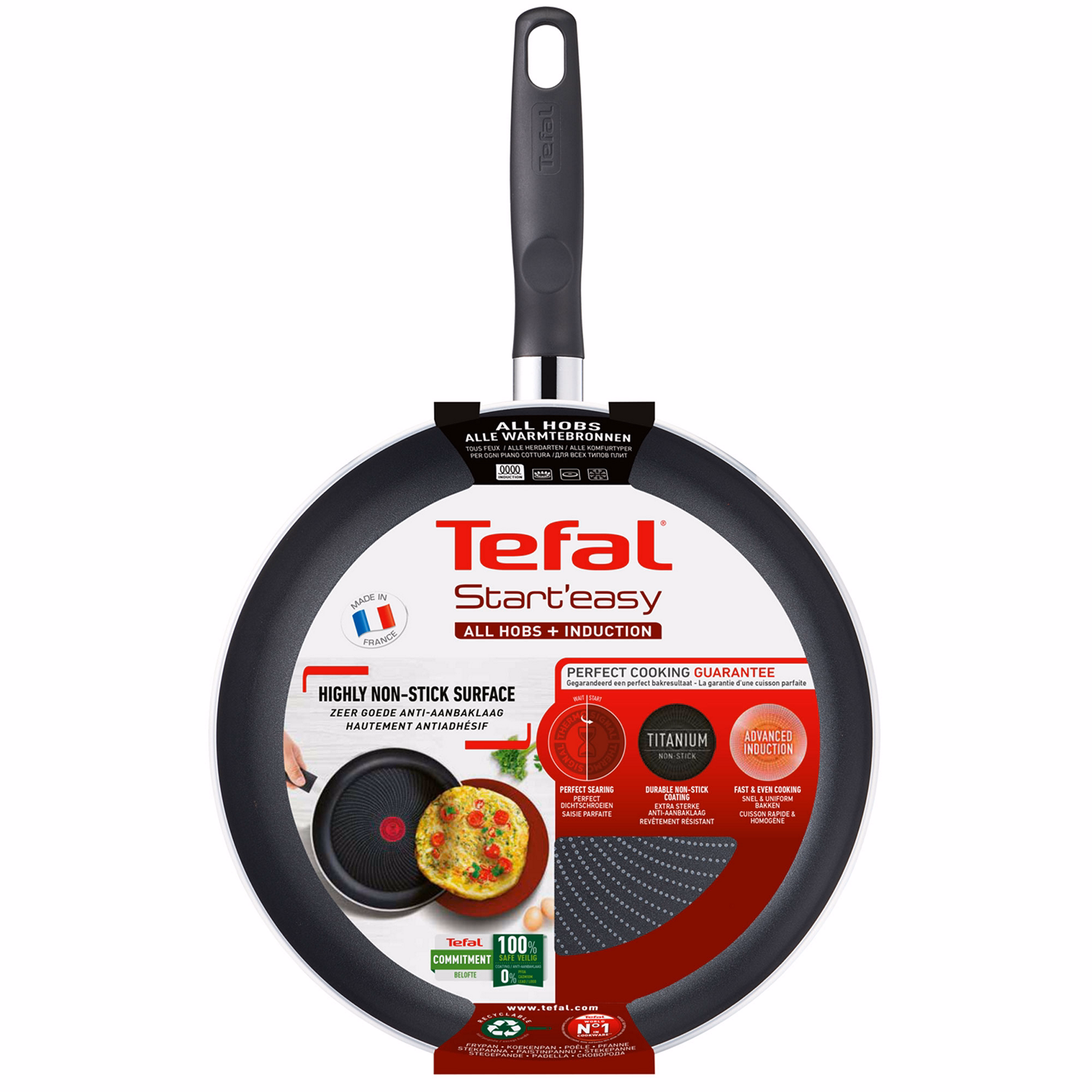 Start Easy Non-Stick Induction 30cm Frying Pan