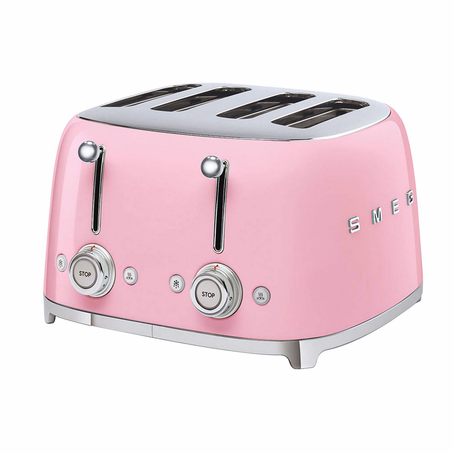 4 Slice Toaster Pink