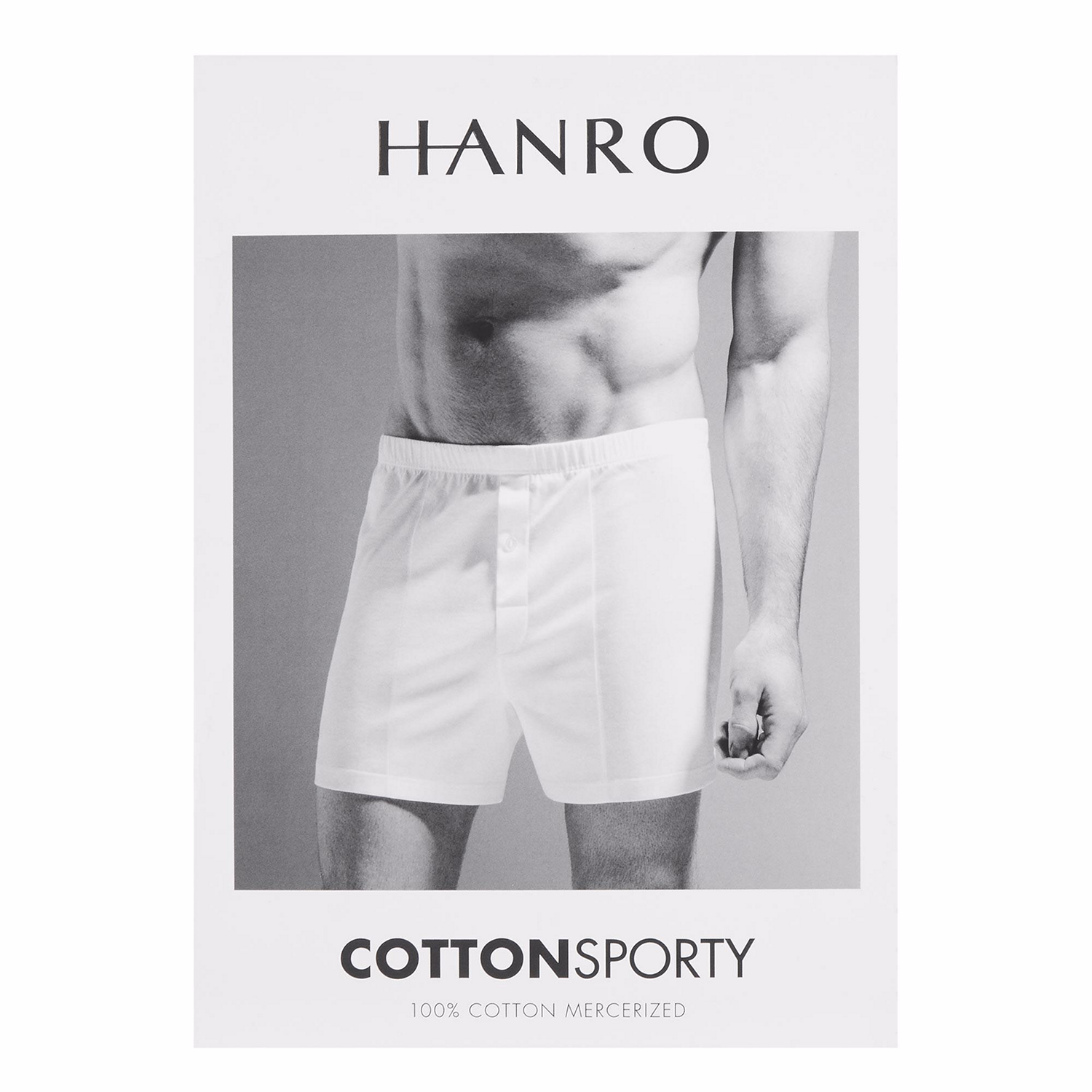 Button Fly Boxers Black