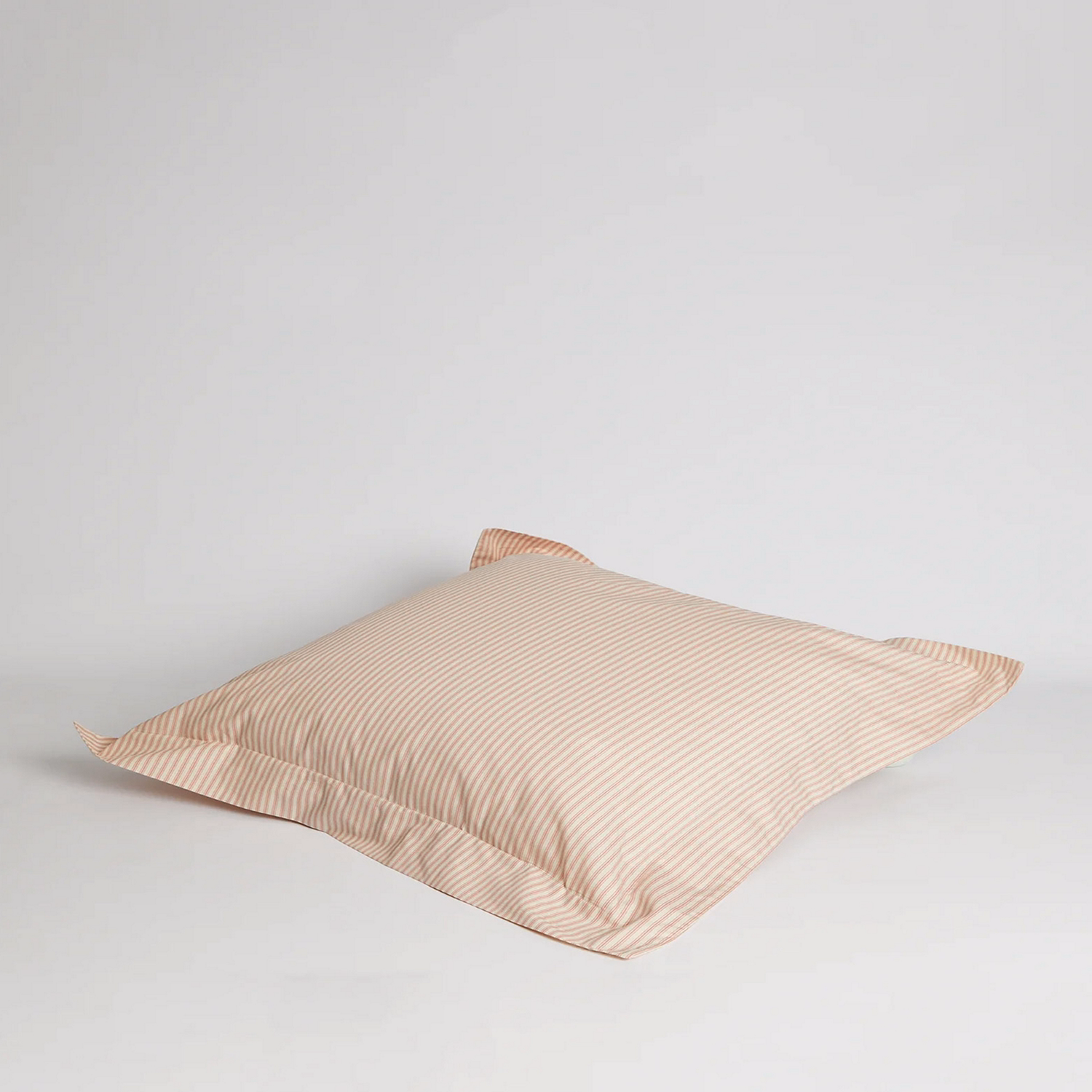 300 Thread Count Rose Ticking Square Pillowcase