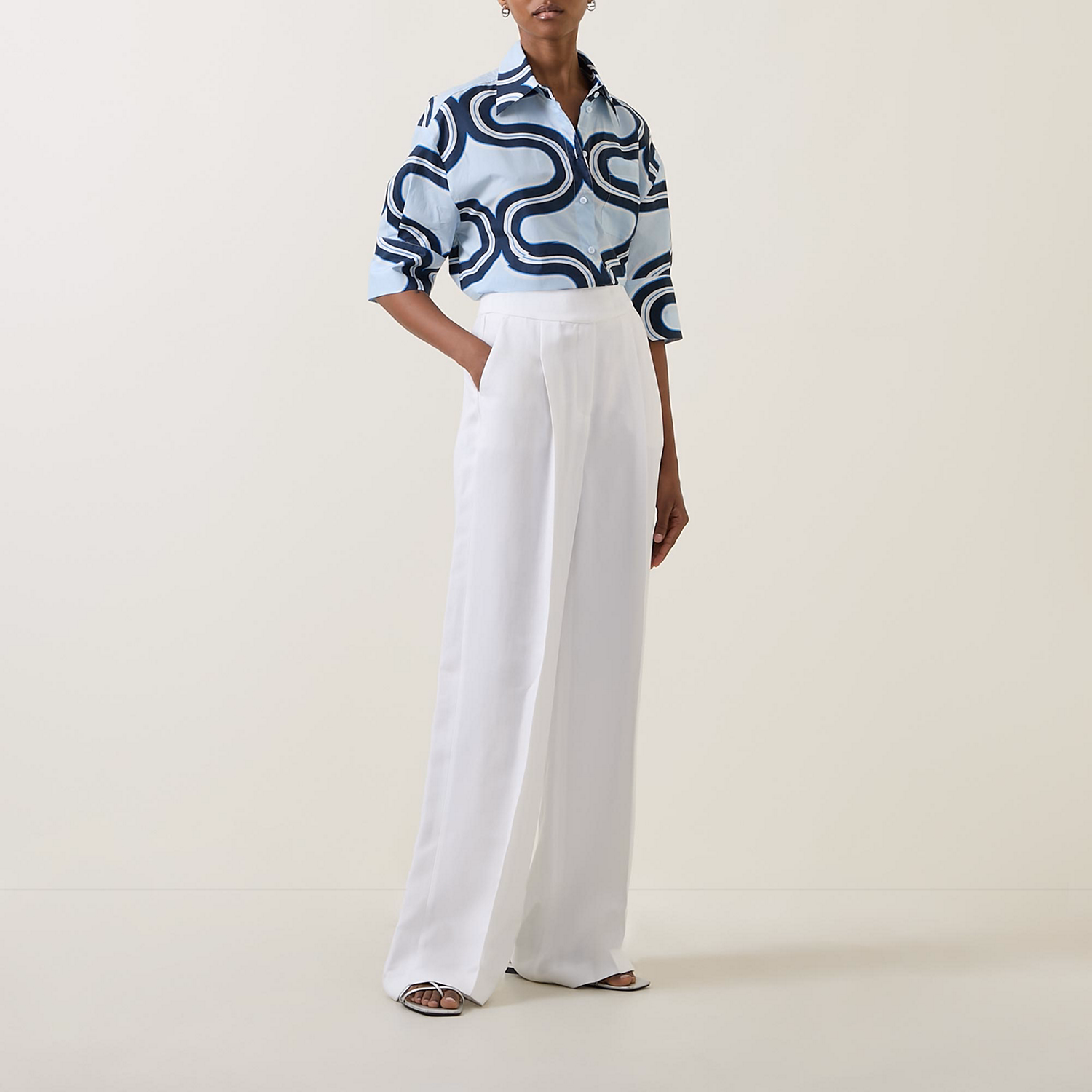 Wide-Leg Trousers