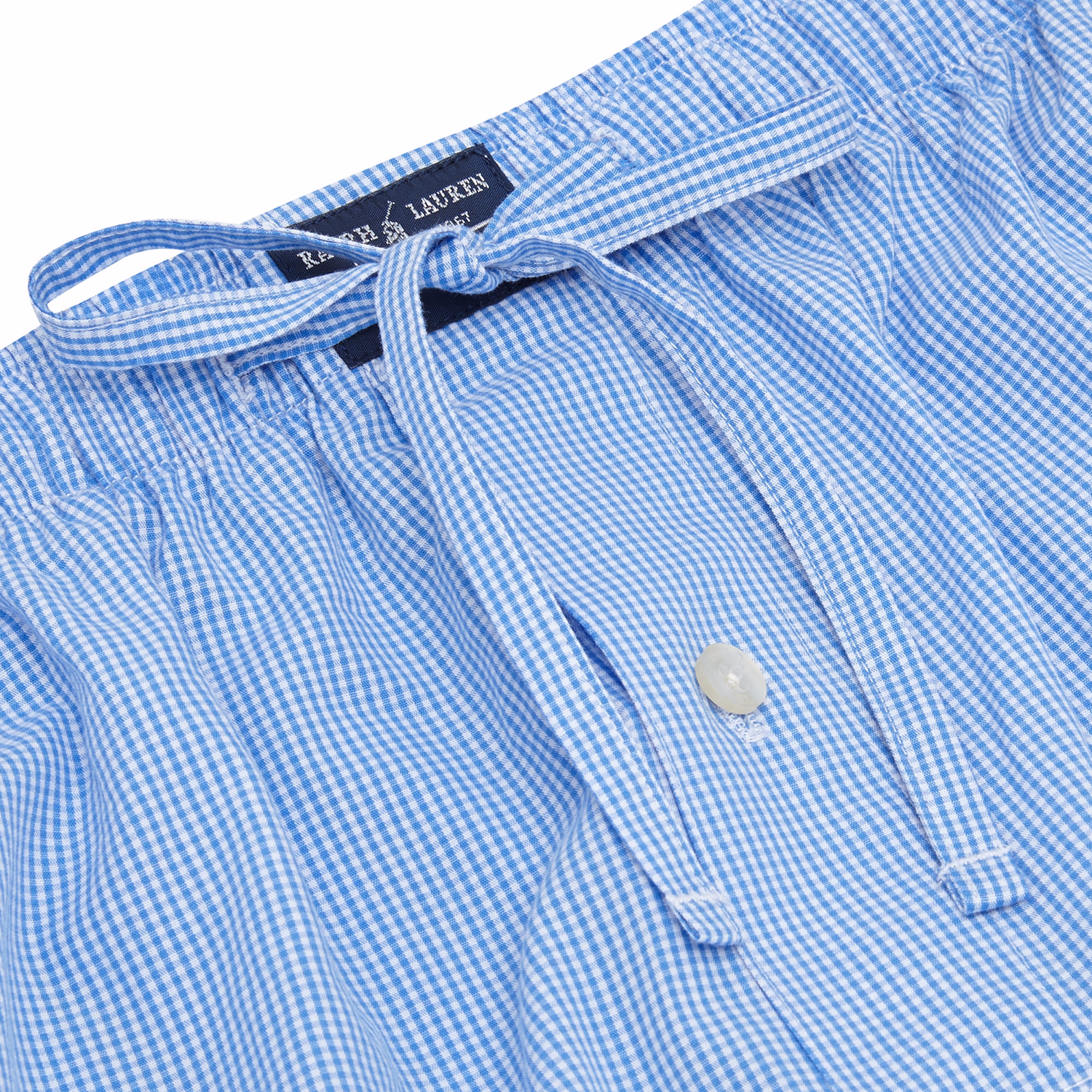 Gingham Cotton Pyjama Set