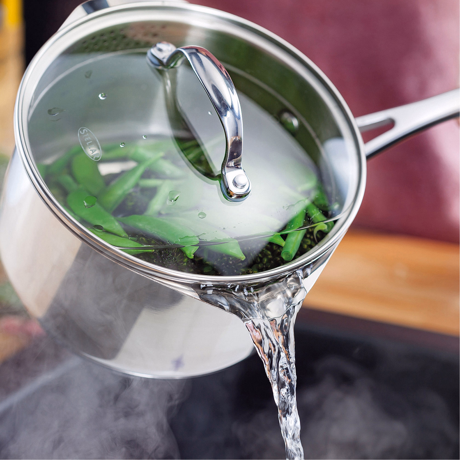 7000 Draining Saucepan 14cm