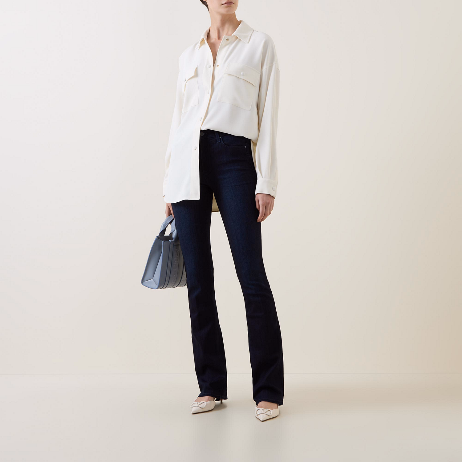 Manhattan High-Rise Bootcut Leg Jeans