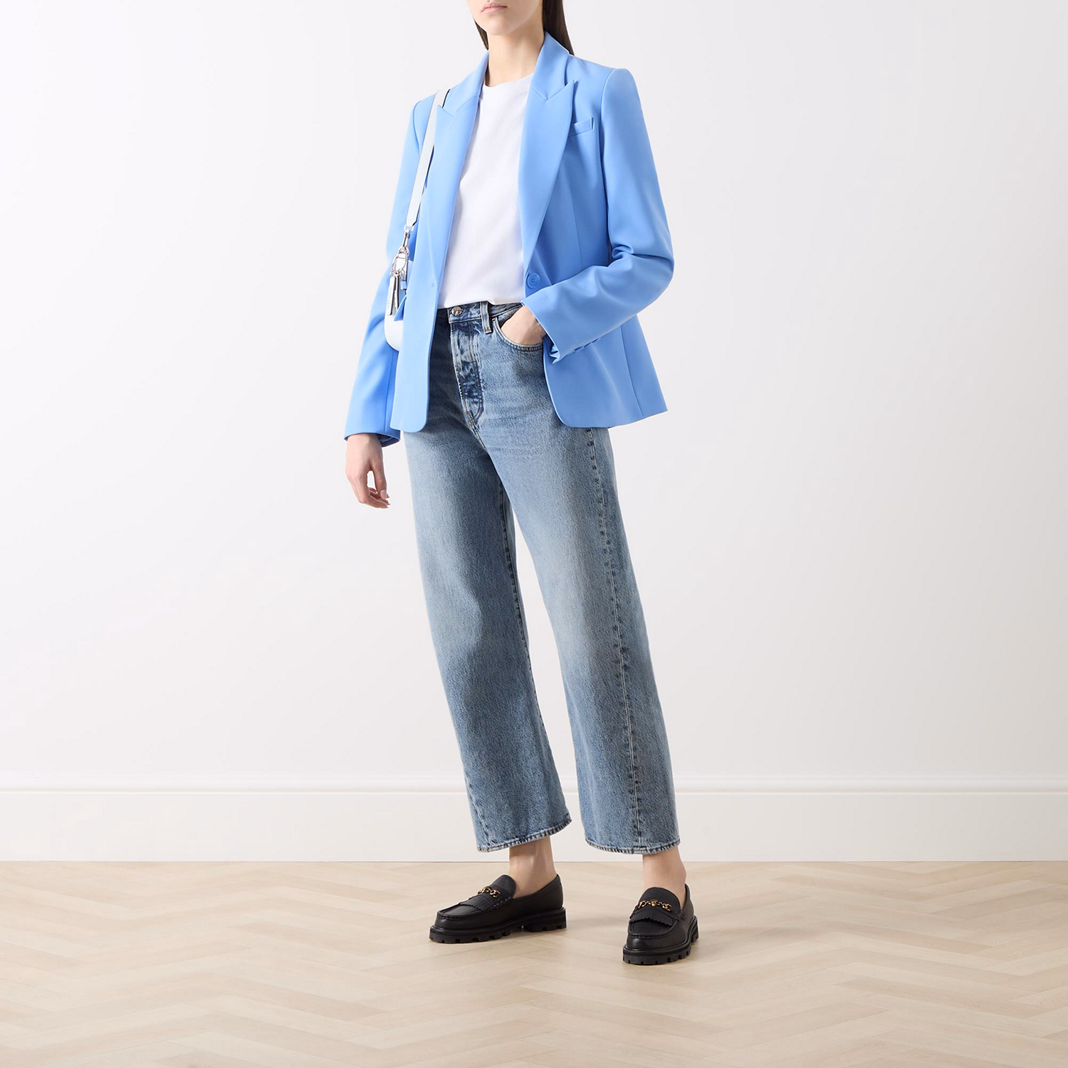 Frankfurt Single-Breasted Fitted Blazer