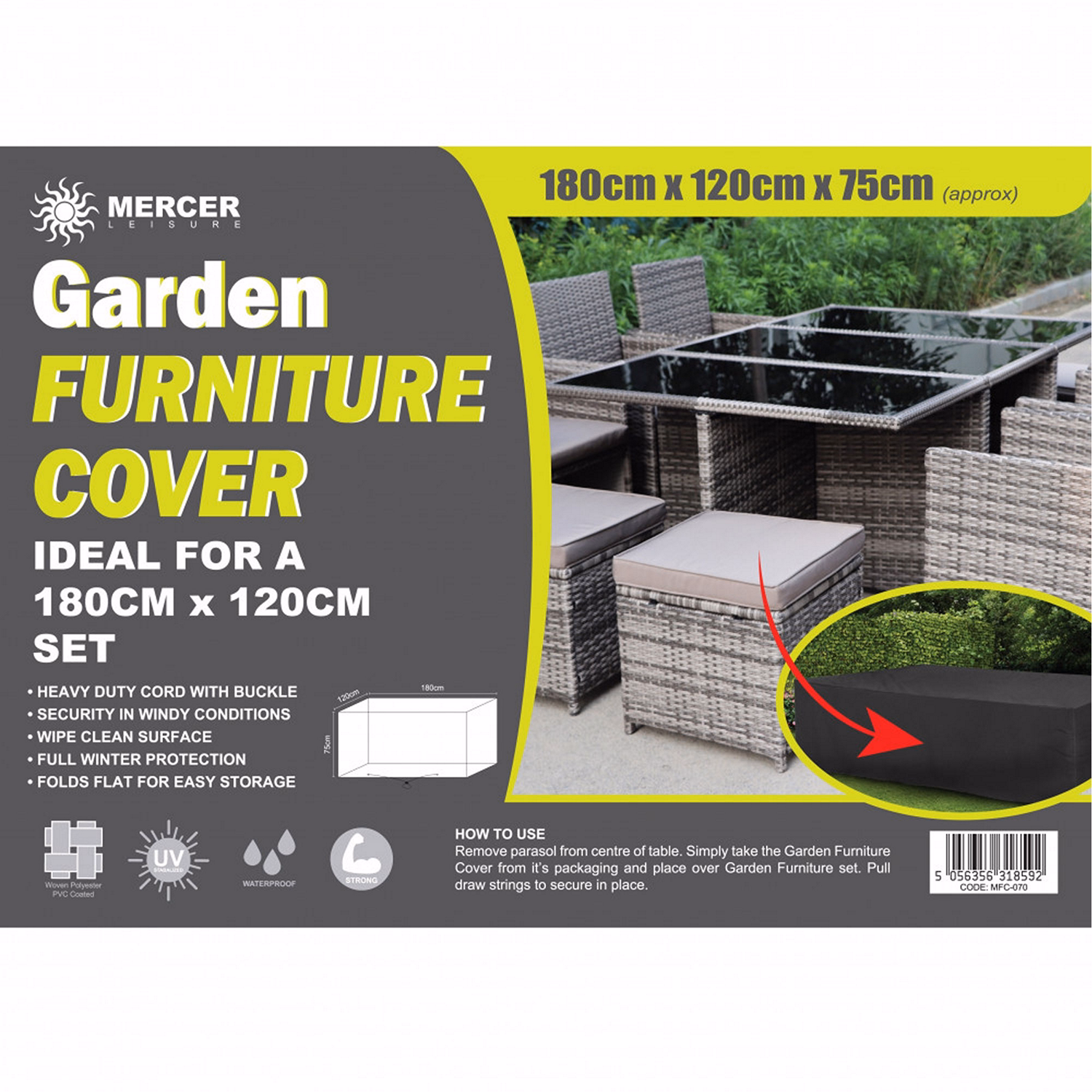 Protective Cover 180x120cm Furniture Sets