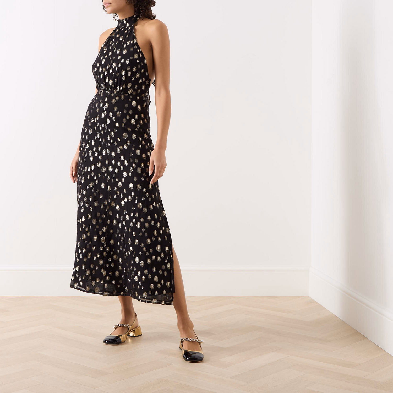 Tanya Printed Flared Dress