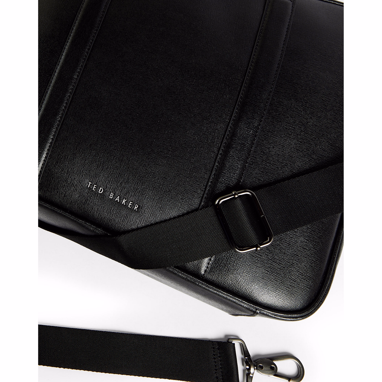 Strath Saffiano Leather Document Bag