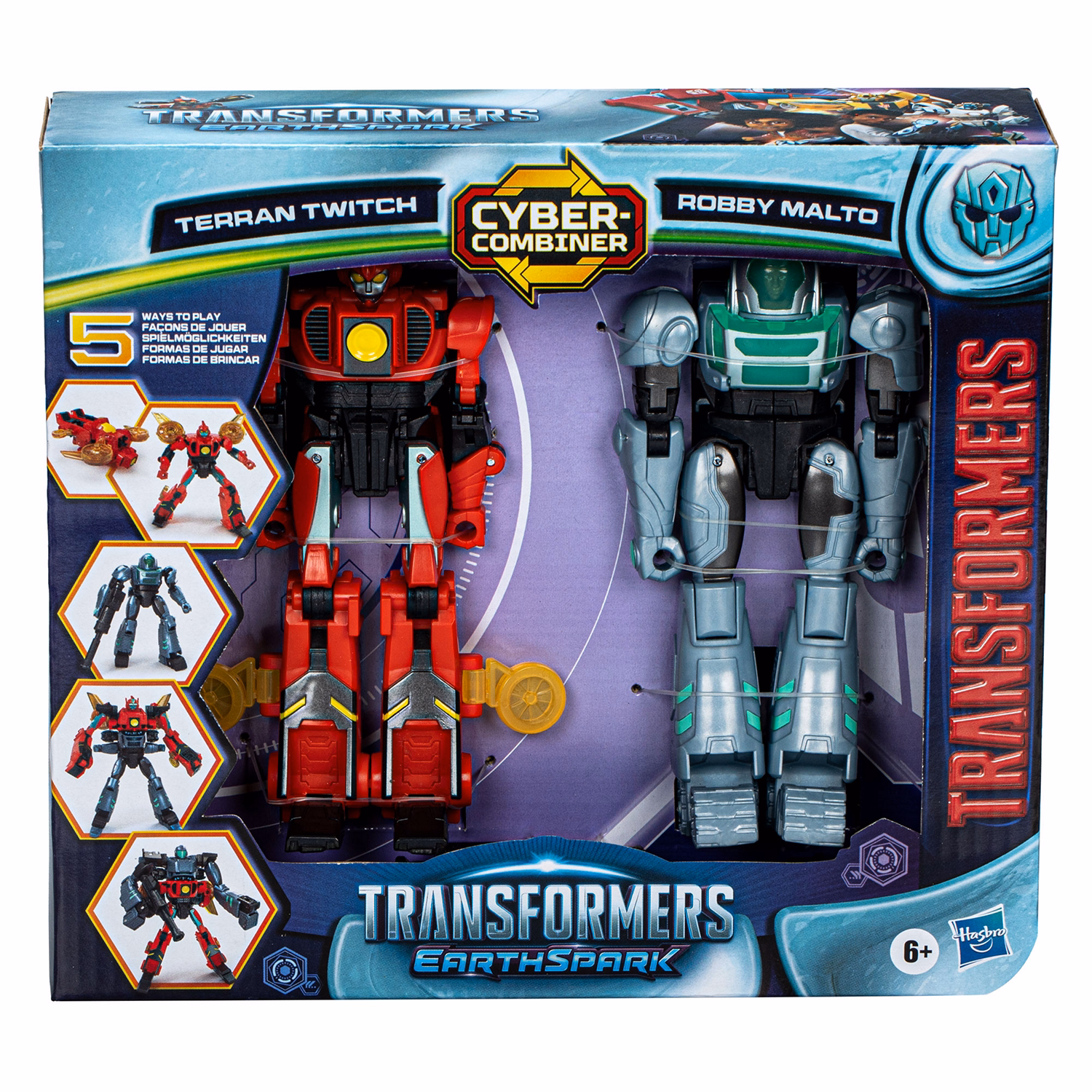 EarthSpark Cyber-Combiner Terran Twitch and Robby Malto