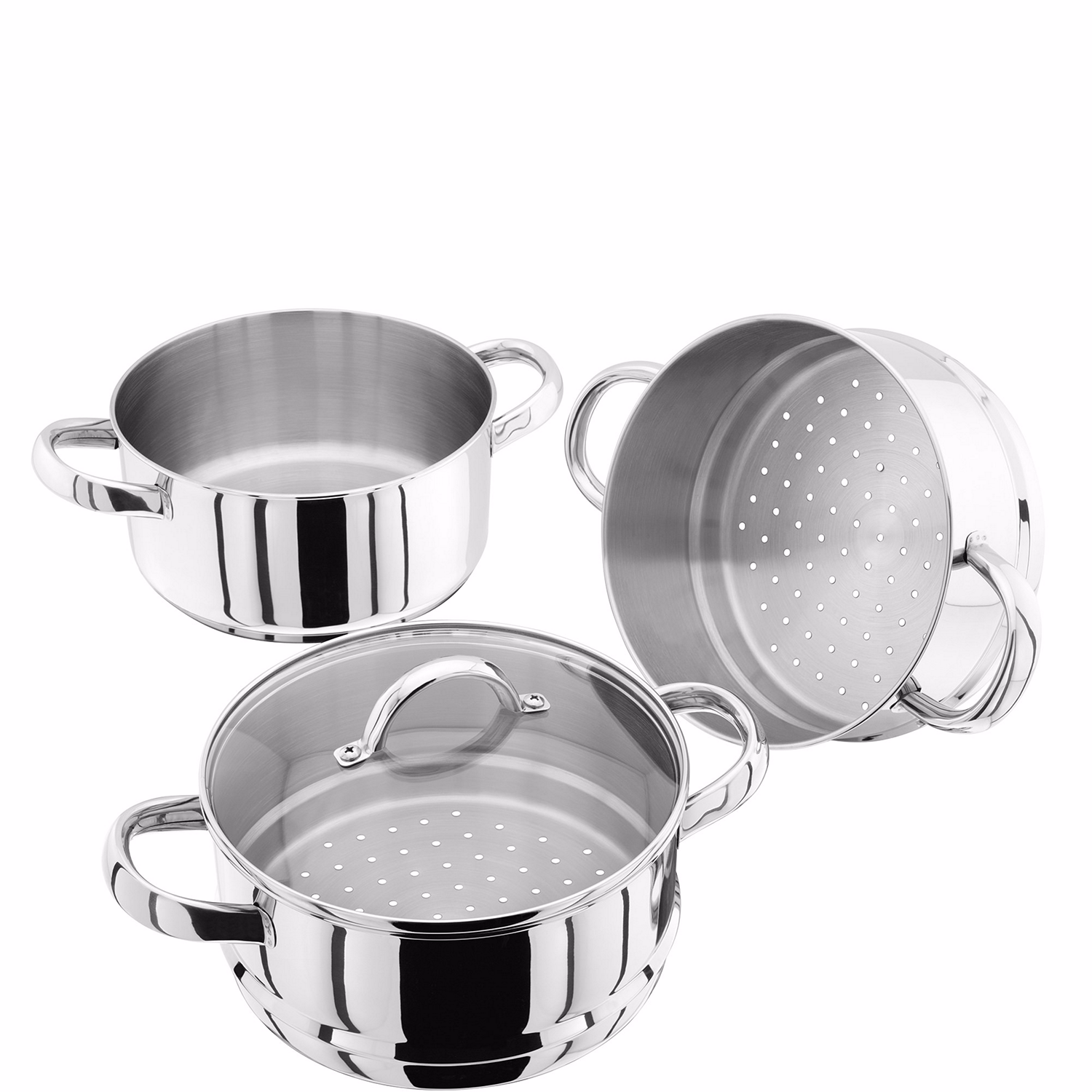 3-Tier Steamer Set 20cm