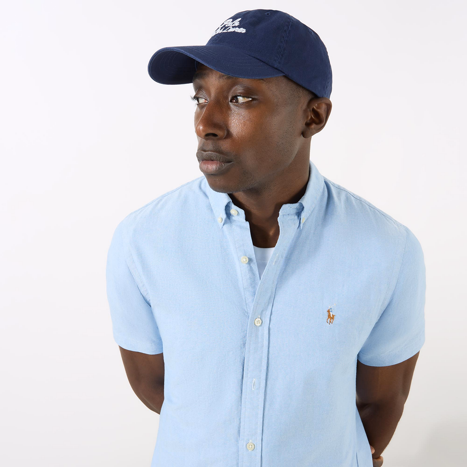 Chain Stitch Logo Cap