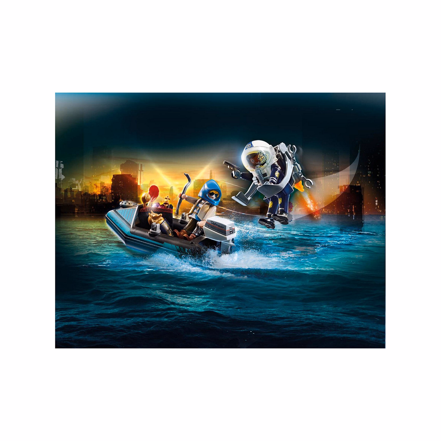 City Action Jet Pack Boat